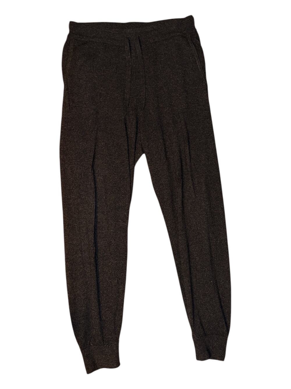 The Cashmere Project Women’s Large Heather Gray Cashmere Jogger Pants
